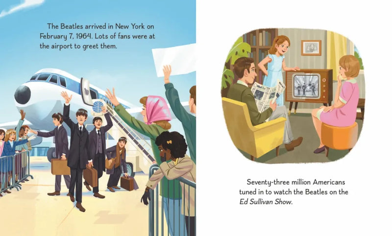 The Beatles: Baby Edition (A Little Golden Book Biography) US - Board book