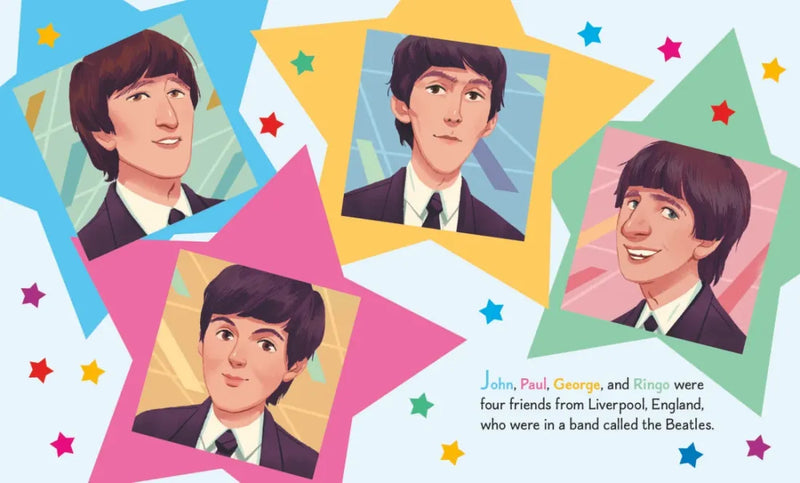 The Beatles: Baby Edition (A Little Golden Book Biography) US - Board book