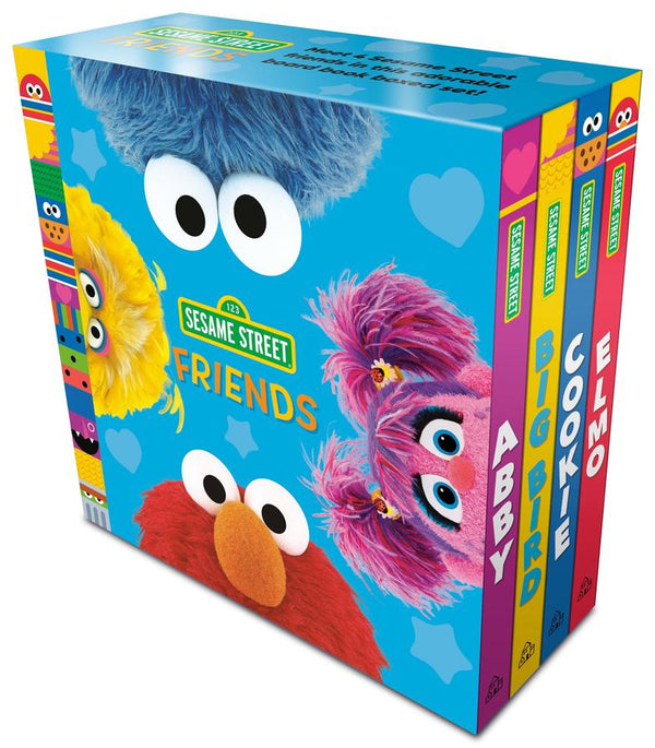 Sesame Street Friends Boxed Set-Children’s / Teenage fiction: General and modern fiction-買書書 BuyBookBook