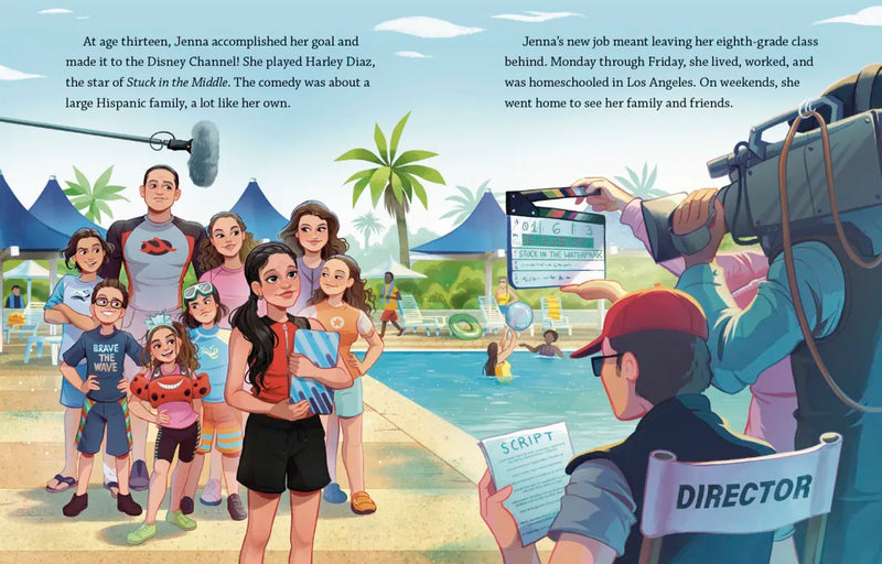 Jenna Ortega: A Little Golden Book Biography US - Hardback