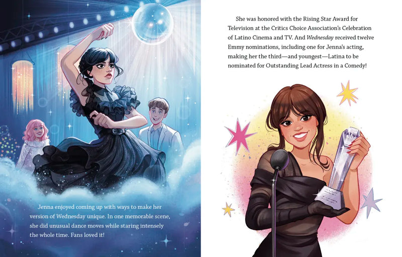 Jenna Ortega: A Little Golden Book Biography US - Hardback