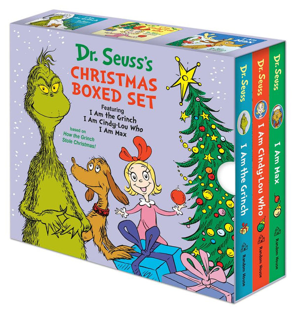 Dr. Seuss's Christmas 3-Book Boxed Set: I Am the Grinch, I Am Cindy-Lou Who; I Am Max-Children’s / Teenage fiction: Relationship stories-買書書 BuyBookBook