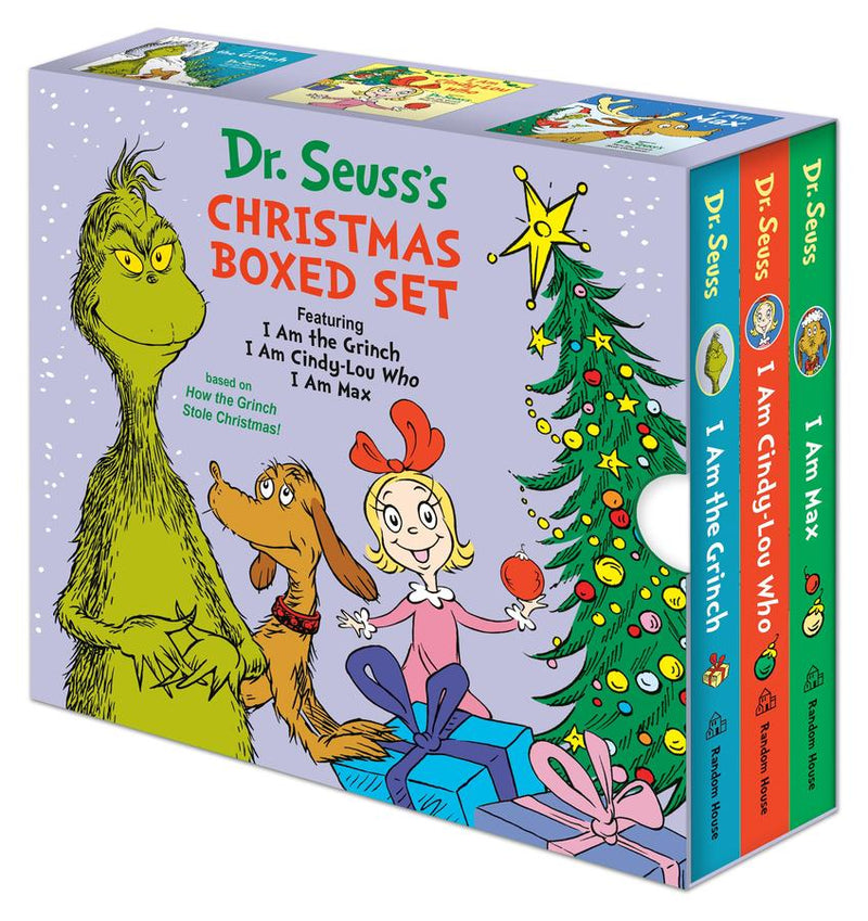 Dr. Seuss's Christmas 3-Book Boxed Set: I Am the Grinch, I Am Cindy-Lou Who; I Am Max-Children’s / Teenage fiction: Relationship stories-買書書 BuyBookBook