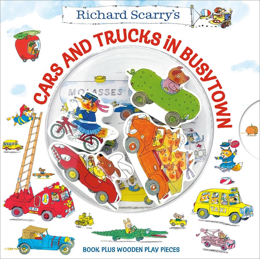 Richard Scarry's Cars and Trucks in Busytown-Children’s / Teenage fiction: General and modern fiction-買書書 BuyBookBook