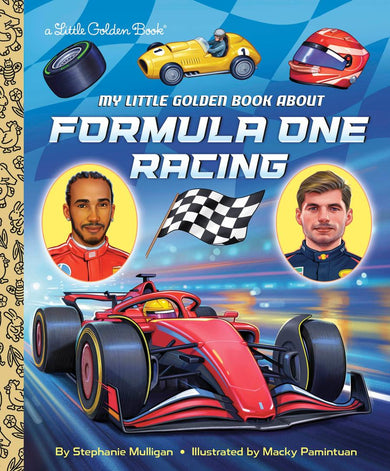 My Little Golden Book About Formula One Racing-Children’s / Teenage general interest: Sports and outdoor recreation-買書書 BuyBookBook