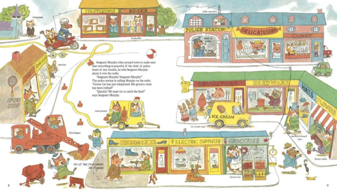 Richard Scarry's Busiest People Ever! 50th Anniversary Edition US - Hardback