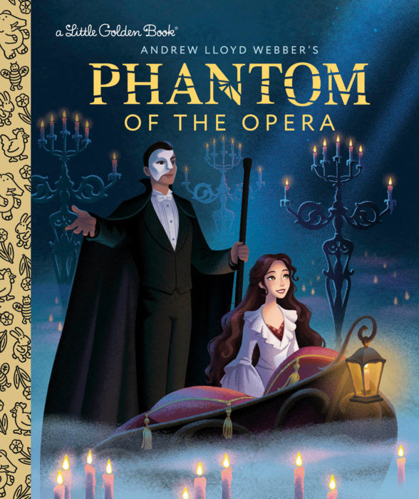 The Phantom of the Opera Little Golden Book cover
