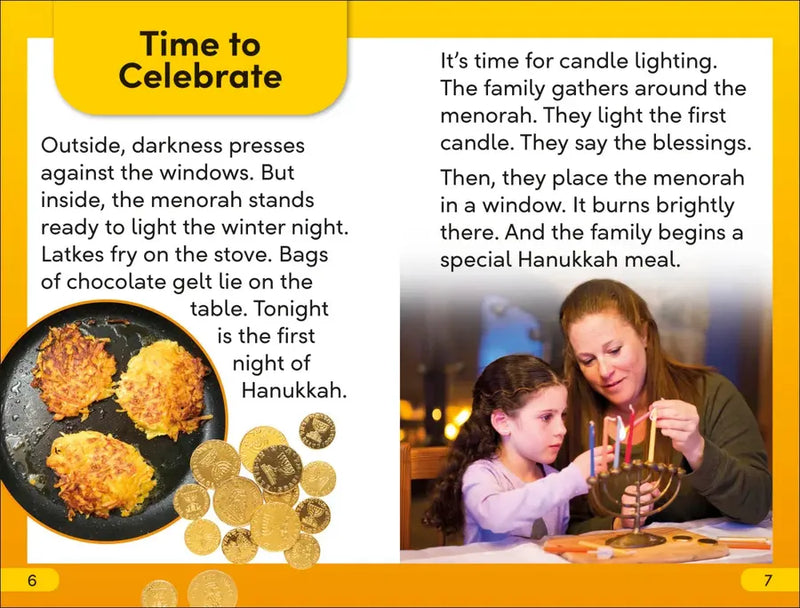 DK Super Readers Level 2 Hanukkah US - Hardback