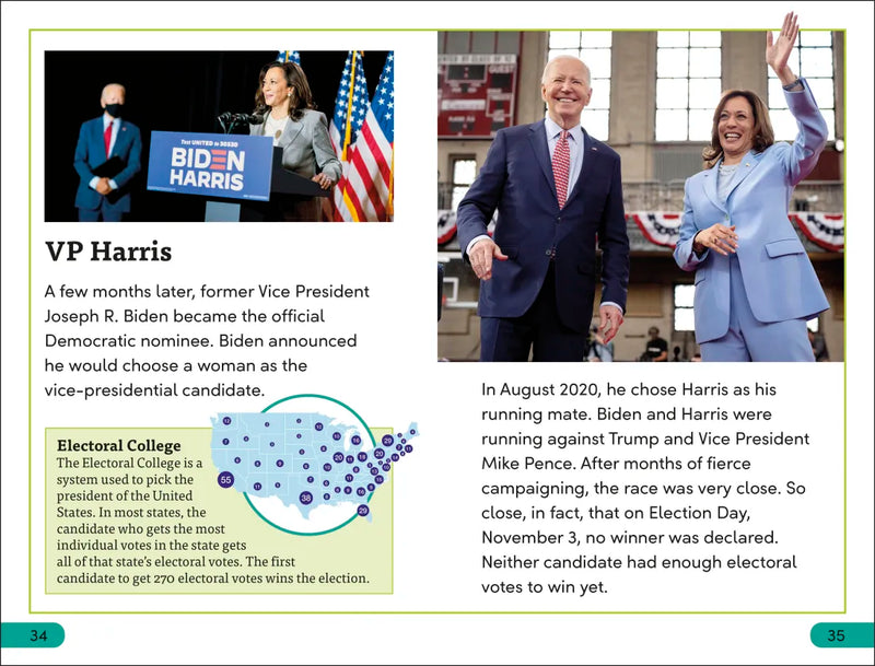 DK Super Readers Level 3 Kamala Harris US - Paperback / softback