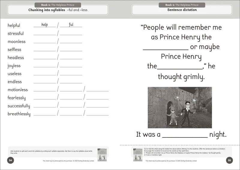 Phonic Books Dandelion Readers Level 5 Prefixes and Suffixes Activities US - Paperback / softback