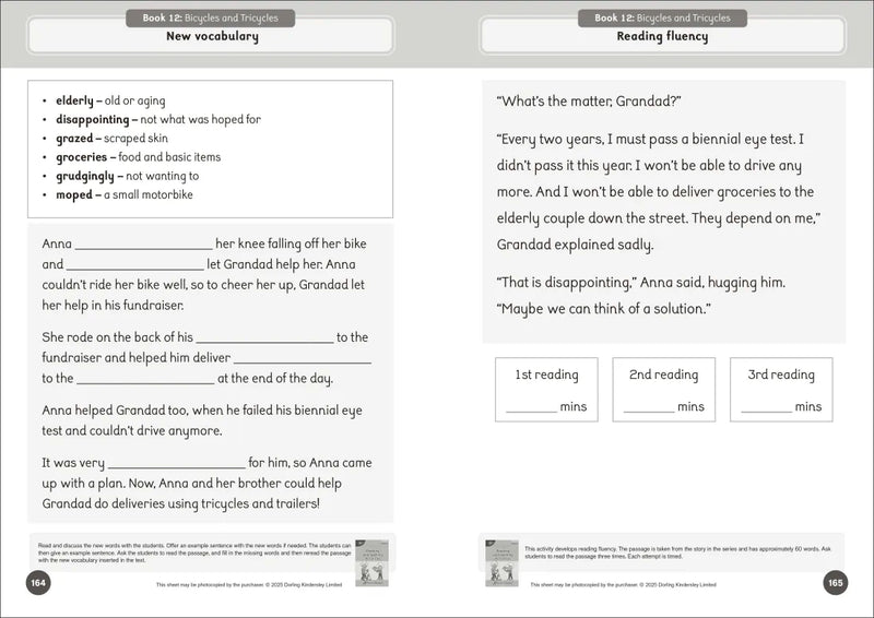 Phonic Books Dandelion Readers Level 5 Prefixes and Suffixes Activities US - Paperback / softback