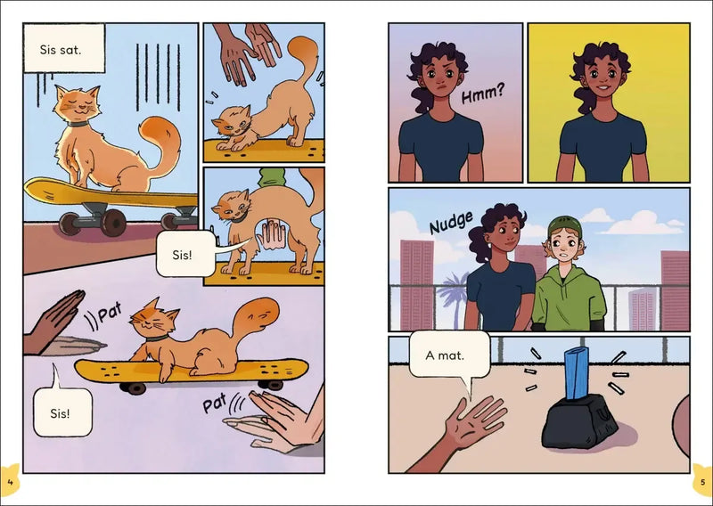 Phonic Books Sun Cats Graphic Novel US - Hardback