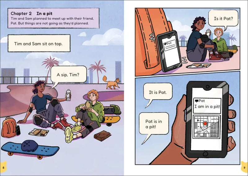 Phonic Books Sun Cats Graphic Novel US - Hardback