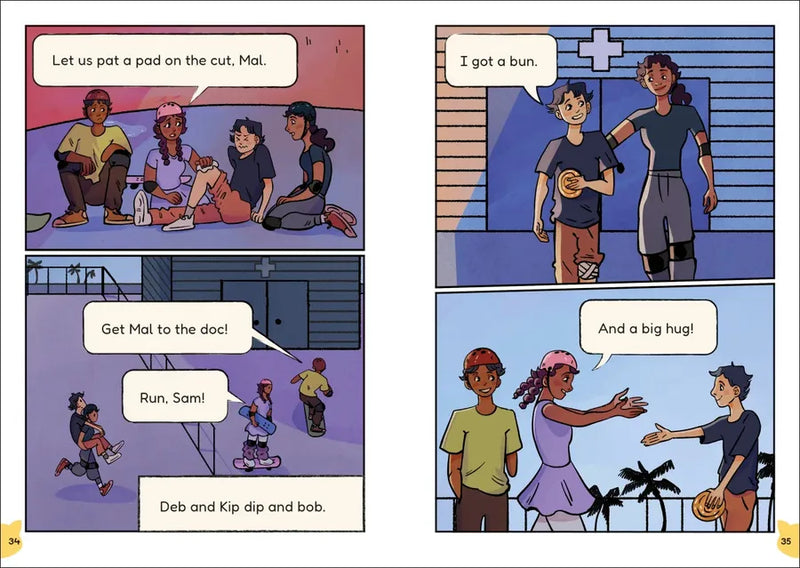 Phonic Books Sun Cats Graphic Novel US - Hardback