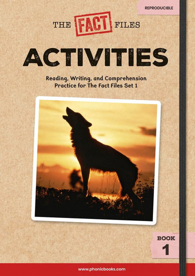 Phonic Books The Fact Files 4 Activities-Children’s interactive and activity books and kits-買書書 BuyBookBook