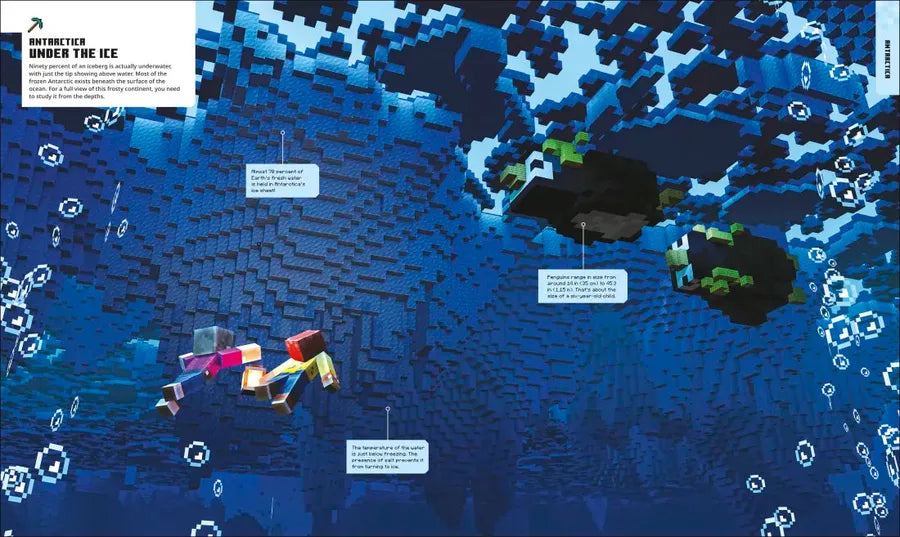 Minecraft Atlas of the World US - Hardback