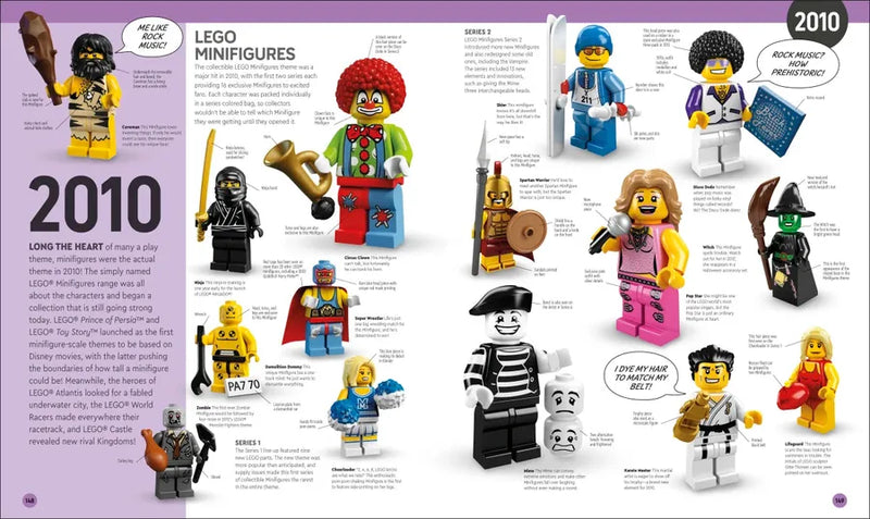 LEGO Minifigure A Visual History Updated and Expanded US - Multiple-component retail product