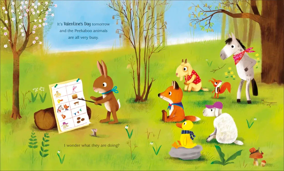 Say Peekaboo! Bunny's Best Valentine US - Hardback