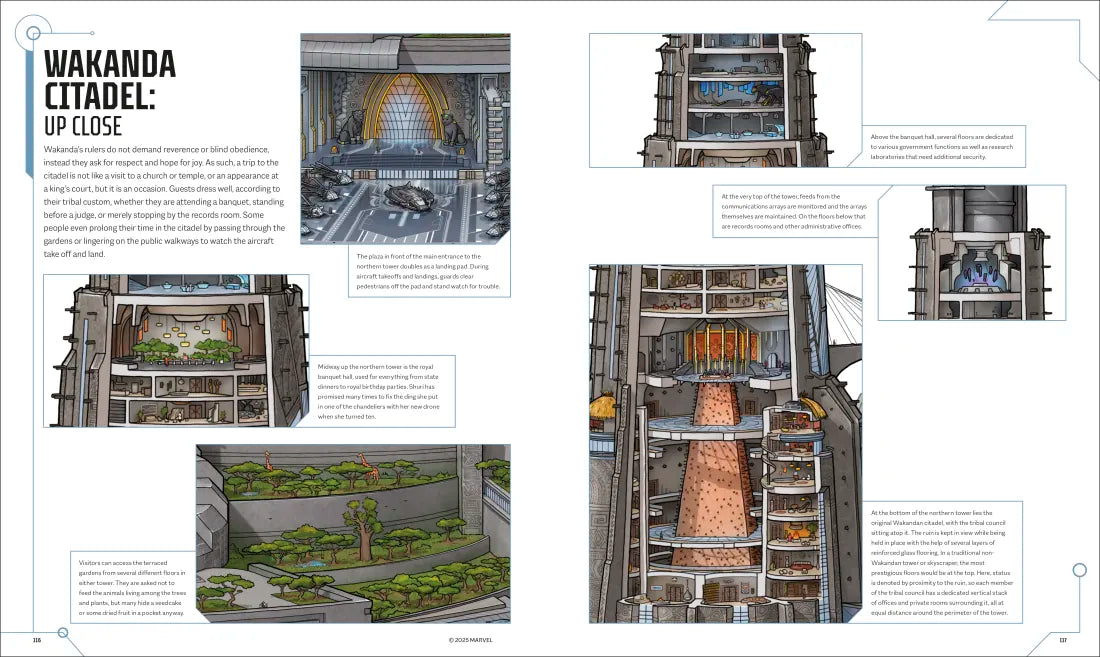 Marvel Studios Cross-Sections US - Hardback