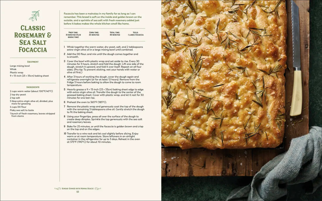 Sunday Dinner with Nonna Gracie US - Hardback