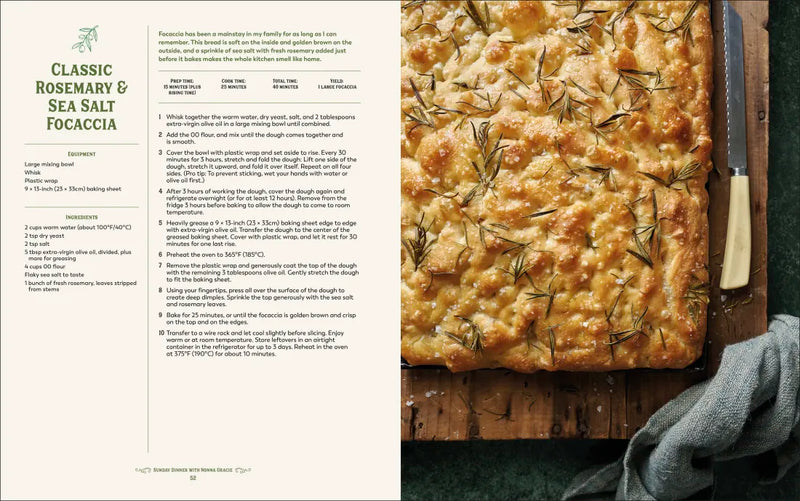 Sunday Dinner with Nonna Gracie US - Hardback