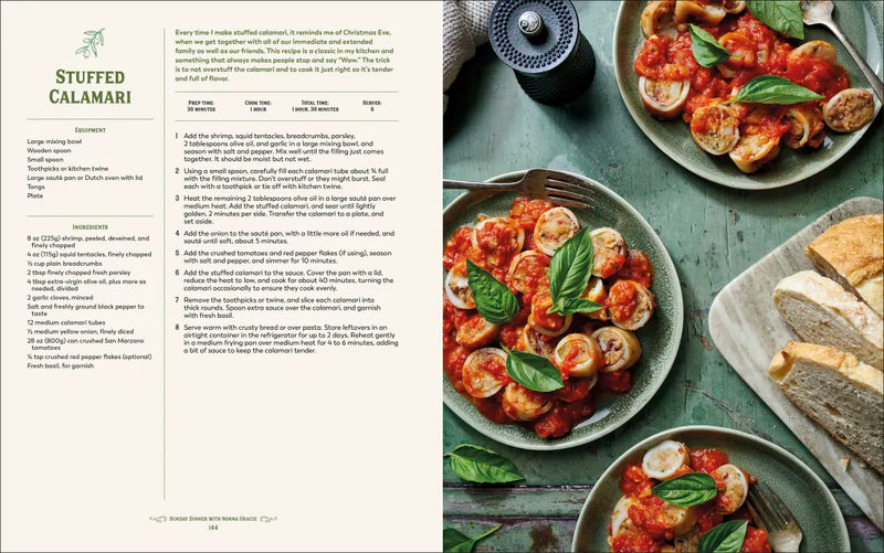 Sunday Dinner with Nonna Gracie US - Hardback