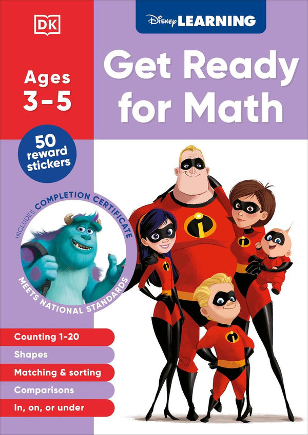 Disney Learning Get Ready for Math-Children’s / Teenage general interest: Science and technology-買書書 BuyBookBook