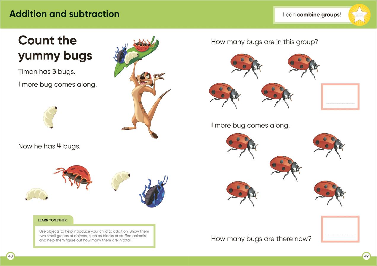 Disney Learning Math (Ages 5-6) US - Paperback / softback