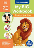 Disney Learning Big Workbook Kindergarten-Children’s / Teenage general interest: General knowledge and interesting facts-買書書 BuyBookBook