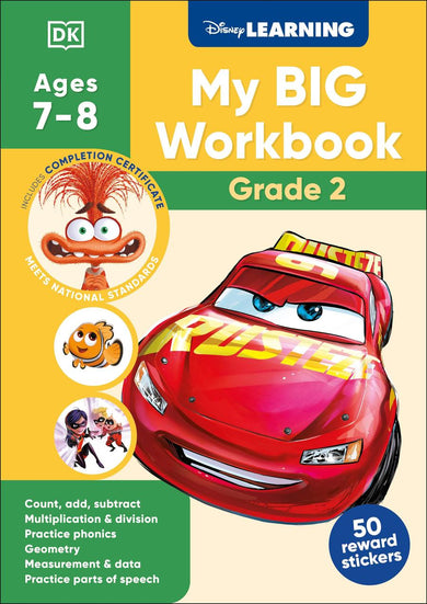 Disney Learning Big Workbook Grade 2-Children’s / Teenage general interest: General knowledge and interesting facts-買書書 BuyBookBook