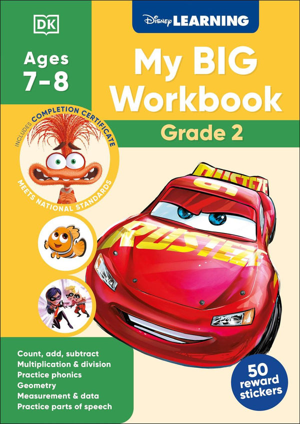 Disney Learning Big Workbook Grade 2-Children’s / Teenage general interest: General knowledge and interesting facts-買書書 BuyBookBook