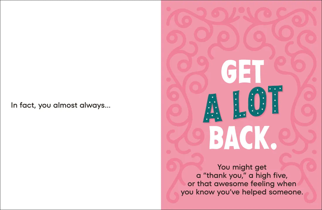 A Kids Book About Giving US - Hardback