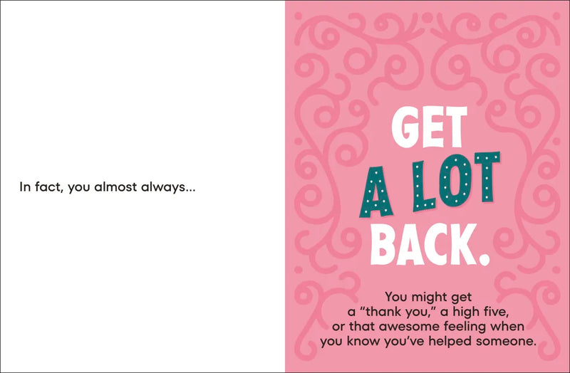 A Kids Book About Giving US - Hardback