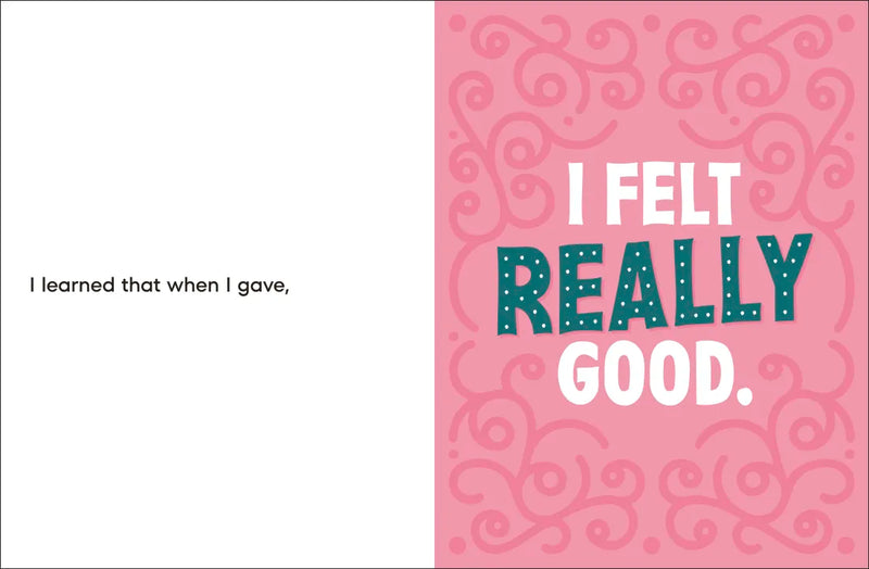 A Kids Book About Giving US - Hardback