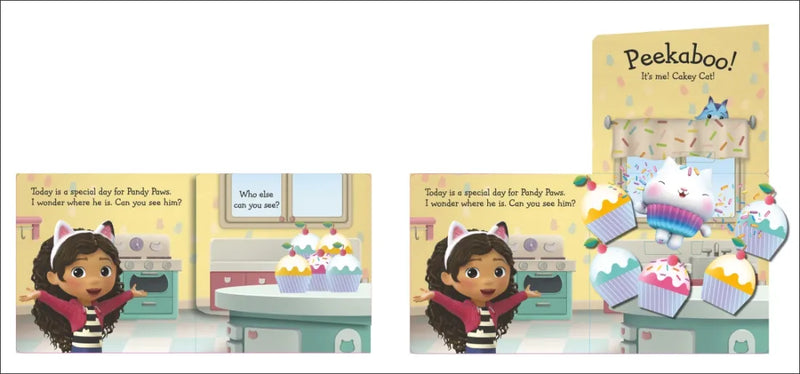 Pop-Up Peekaboo! Gabby's Dollhouse US - Board book
