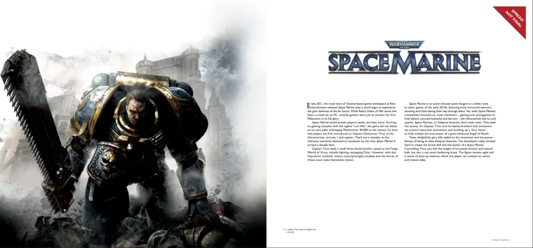 The Art of Warhammer Video Games US - Hardback