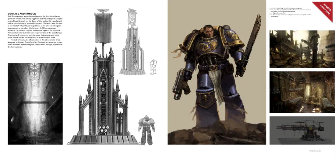 The Art of Warhammer Video Games US - Hardback