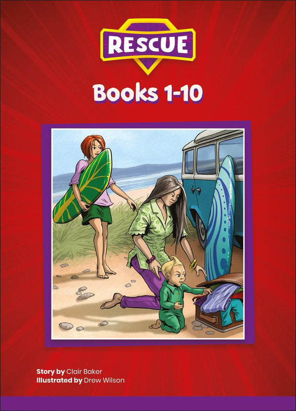 Phonic Books Rescue Bindup-Children’s / Teenage fiction: General and modern fiction-買書書 BuyBookBook