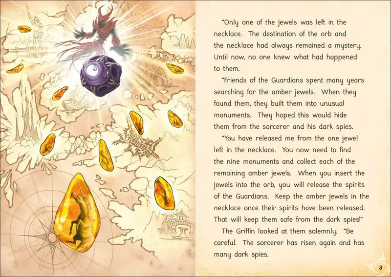 Phonic Books Amber Guardians Bindup US - Hardback