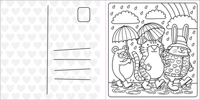 Super Cuties: A Cozy Coloring Book about Love US - Paperback / softback