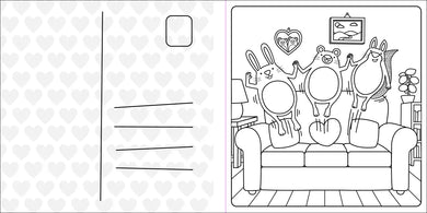 Super Cuties: A Cozy Coloring Book about Love US - Paperback / softback