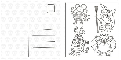 Super Cuties: A Cozy Halloween Coloring Book US - Paperback / softback
