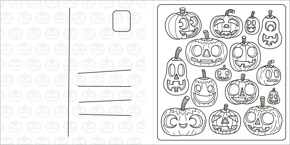 Super Cuties: A Cozy Halloween Coloring Book US - Paperback / softback