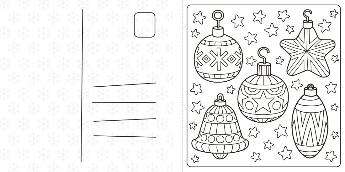 Super Cuties: A Cozy Christmas Coloring Book US - Paperback / softback