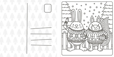 Super Cuties: A Cozy Christmas Coloring Book US - Paperback / softback