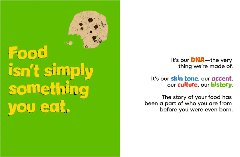 A Kids Book About Food US - Hardback