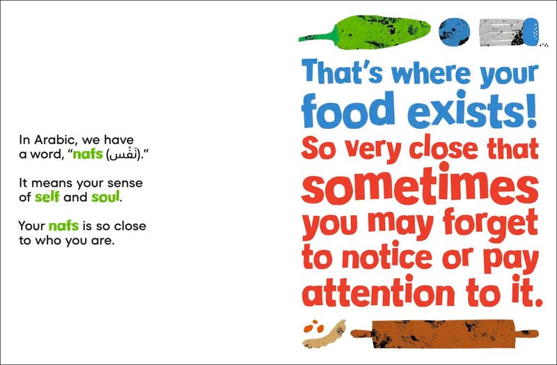 A Kids Book About Food US - Hardback