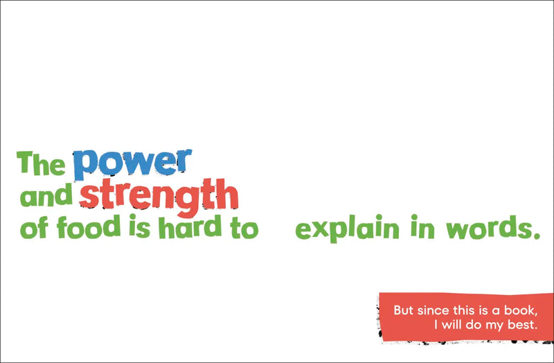 A Kids Book About Food US - Hardback