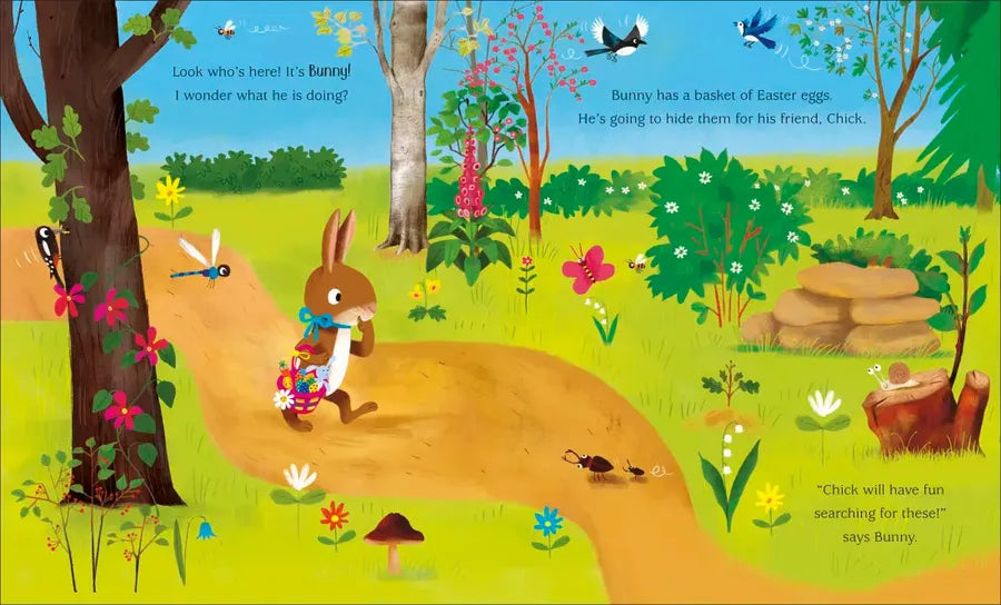 Say Peekaboo! Chick's Easter Egg Hunt US - Hardback