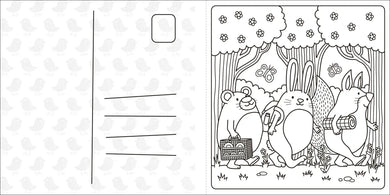 Super Cuties: A Cozy Springtime Coloring Book US - Paperback / softback